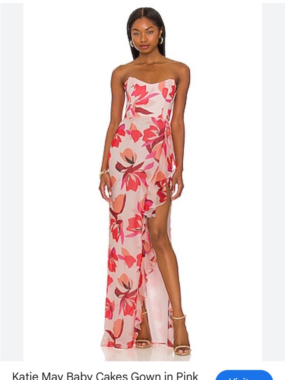 Katie May Baby Cakes Strapless Gown Size 1 (Approx. Us S 4-6) Formal Evening